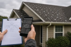 Document Hail Damage for an Insurance Claim 1
