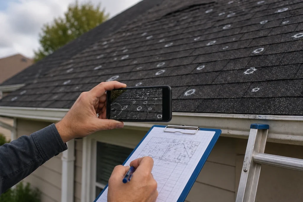 Document Hail Damage for an Insurance Claim 2