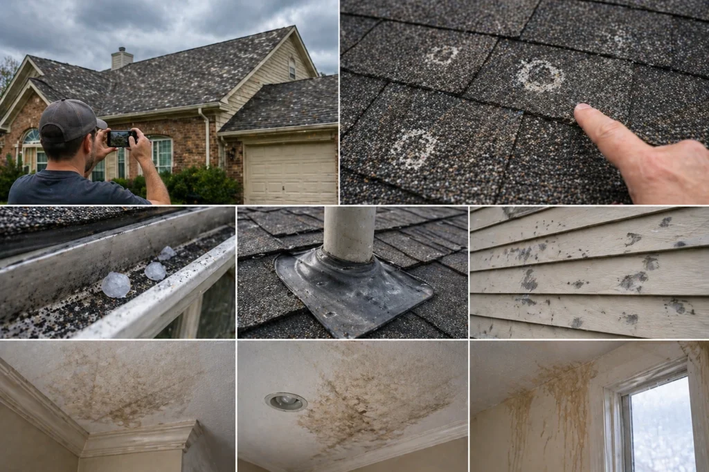 Hail Damage Roof Insurance Claim 5